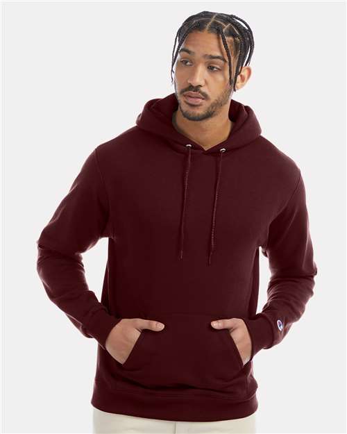 S700 Men's Powerblend® Hooded Sweatshirt - Maroon