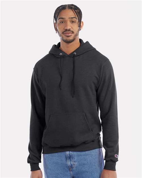 S700 Men's Powerblend® Hooded Sweatshirt - Charcoal Heather