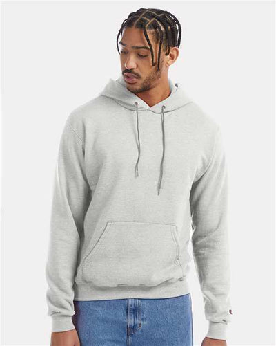 S700 Men's Powerblend® Hooded Sweatshirt - Silver Grey