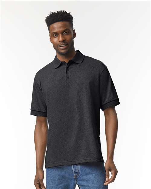 8800 DryBlend® Jersey Polo - Dark Heather