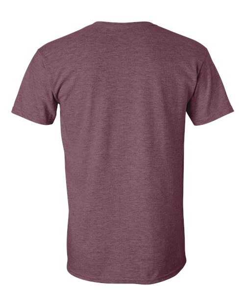 Gildan Unisex Softstyle® T-Shirt 64000 - Heather Maroon