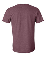 Gildan Unisex Softstyle® T-Shirt 64000 - Heather Maroon
