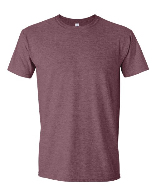 64000 Men's Softstyle® T-Shirt - Heather Maroon