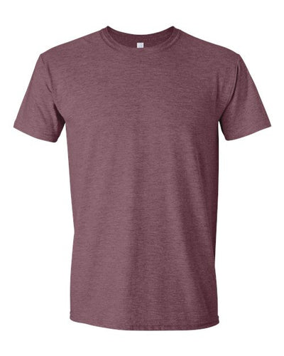 64000 Men's Softstyle® T-Shirt - Heather Maroon