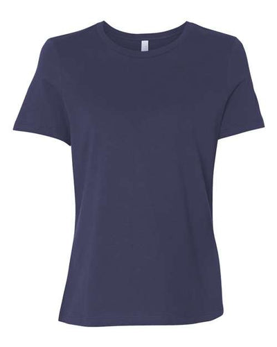 6400 Women’s Relaxed Jersey Tee - Navy