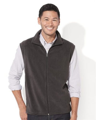 Men's Microfleece Full-Zip Vest