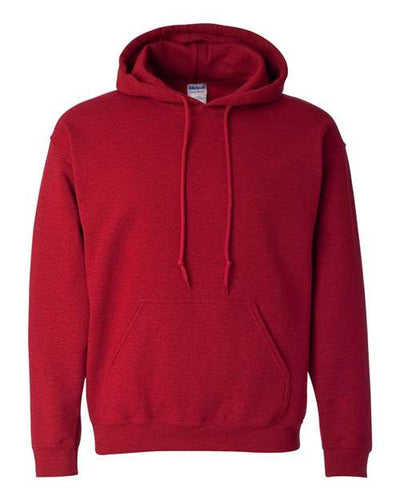 18500 Heavy Blend™ Hooded Sweatshirt - Antique Cherry Red