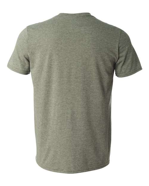 Gildan Unisex Softstyle® T-Shirt 64000 - Heather Military Green