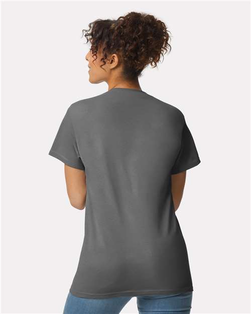 Gildan Unisex Ultra Cotton® Pocket T-Shirt 2300 - Charcoal