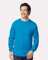 Gildan Unisex Ultra Cotton® Long Sleeve T-Shirt 2400 - Sapphire