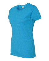 Gildan Women's Heavy Cotton™ T-Shirt 5000L - Heather Sapphire