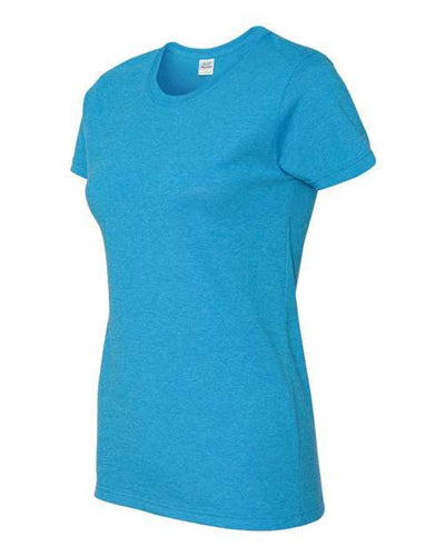 Gildan Women's Heavy Cotton™ T-Shirt 5000L - Heather Sapphire