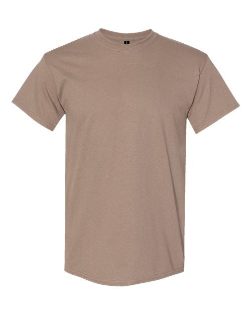 5000 Heavy Cotton™ T-Shirt - Brown Savana