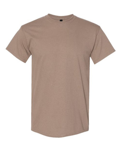 5000 Heavy Cotton™ T-Shirt - Brown Savana
