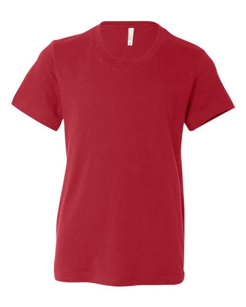 3001Y Youth Jersey Tee - Red