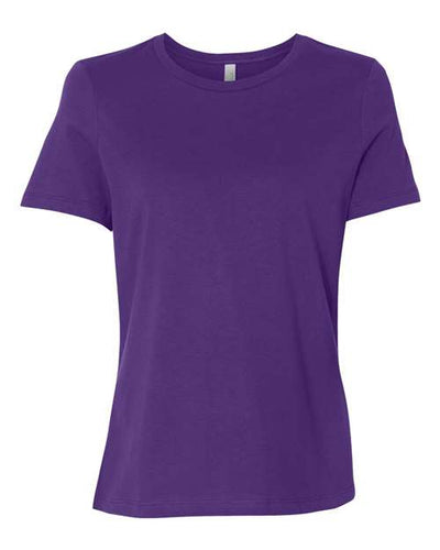 6400 Women’s Relaxed Jersey Tee - Team Purple