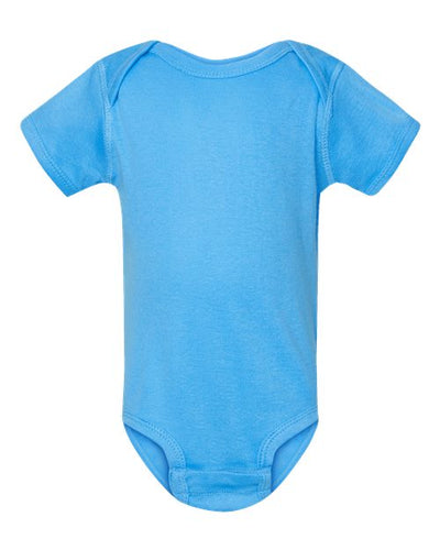 4400 Infant Baby Rib Bodysuit - Aqua