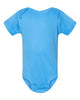 4400 Infant Baby Rib Bodysuit - Aqua