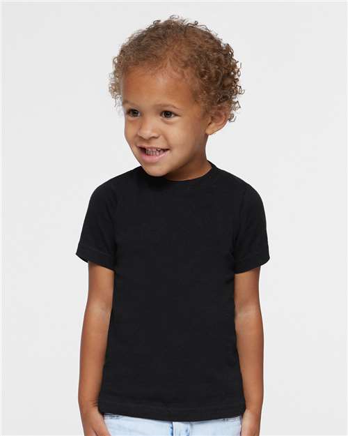 3321 Toddler Fine Jersey Tee - Black