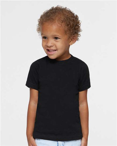 3321 Toddler Fine Jersey Tee - Black