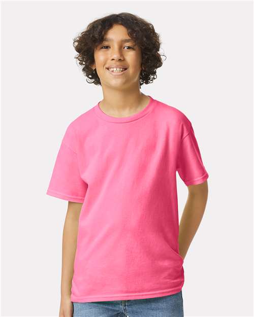 2000B Youth Ultra Cotton® T-Shirt - Safety Pink