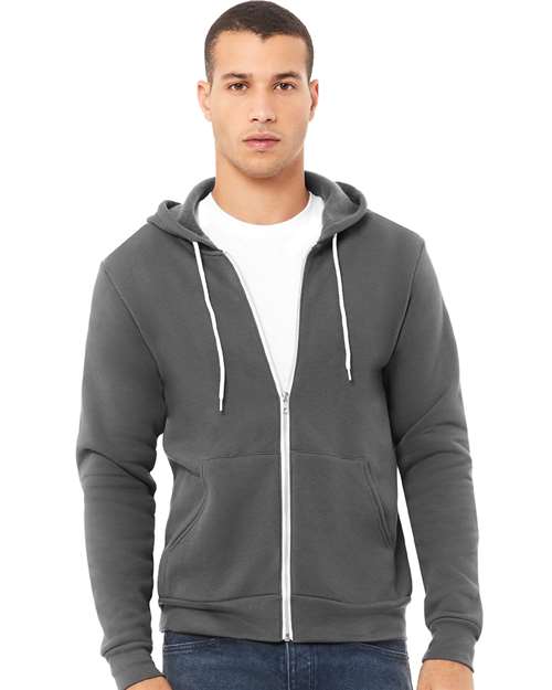 3739 Sponge Fleece Full-Zip Hoodie - Asphalt