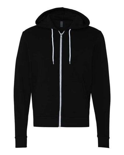 3739 Sponge Fleece Full-Zip Hoodie - Black