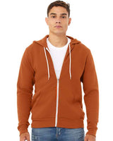3739 Unisex Sponge Fleece Full-Zip Hoodie Sweatshirt