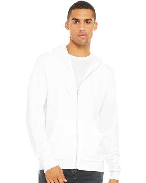 3739 Unisex Sponge Fleece Full-Zip Hoodie Sweatshirt