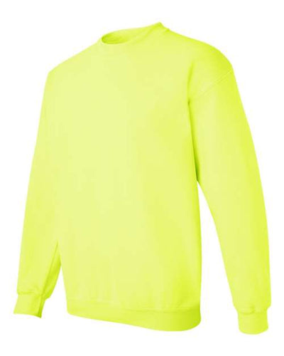 Gildan Unisex Heavy Blend™ Crewneck Sweatshirt 18000 - Safety Green