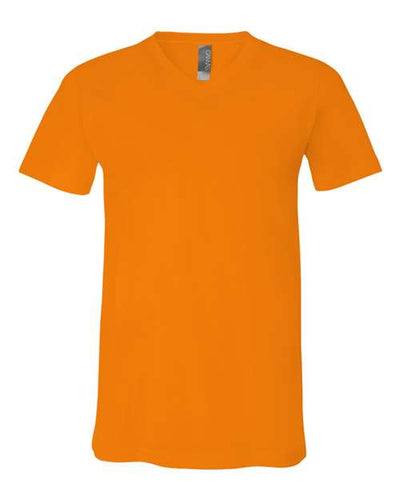 3005 Jersey V-Neck Tee - Orange
