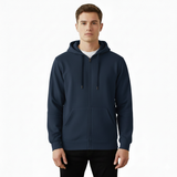 CVC 9 oz Heavy Duty Unisex Cut Zipper Pullover Hoodie