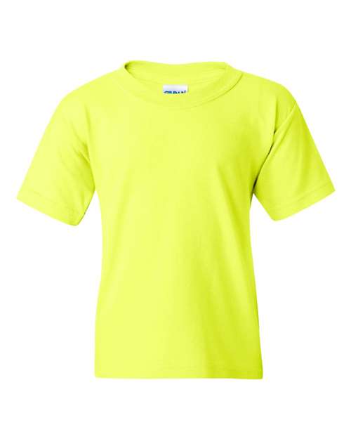 5000B Heavy Cotton™ Youth T-Shirt - Safety Green