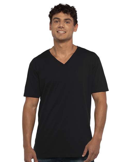 3200 Unisex Cotton V-Neck T-Shirt