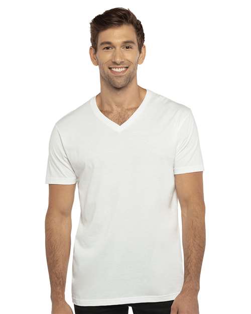 3200 Unisex Cotton V-Neck T-Shirt