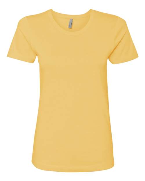 Women’s Cotton T-Shirt - Banana Cream