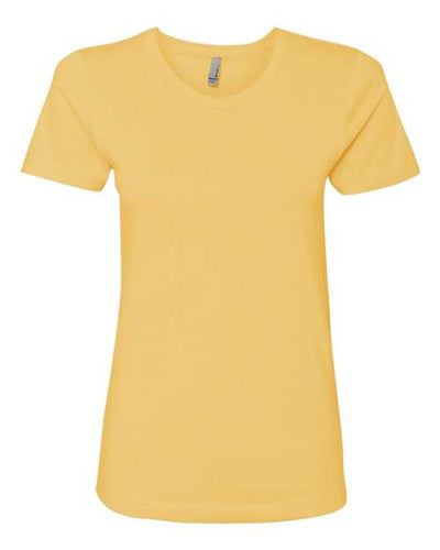 Women’s Cotton T-Shirt - Banana Cream