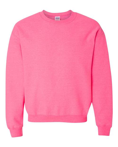18000 Heavy Blend™ Crewneck Sweatshirt - Safety Pink