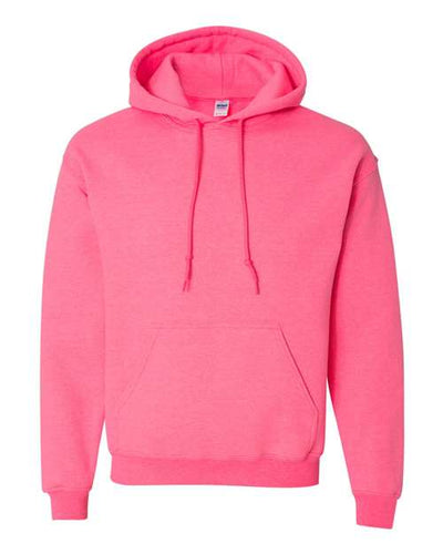 18500 Heavy Blend™ Hooded Sweatshirt - Safety Pink