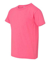 Gildan Youth Heavy Cotton™ T-Shirt 5000B - Safety Pink