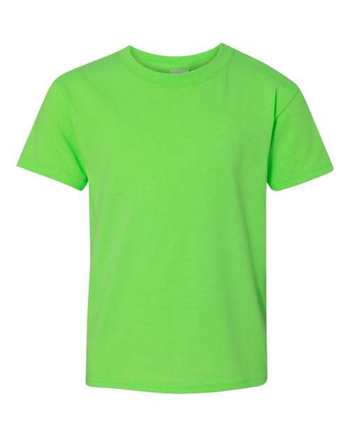 5000B Heavy Cotton™ Youth T-Shirt - Neon Green