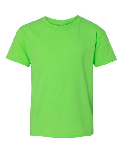 5000B Heavy Cotton™ Youth T-Shirt - Neon Green