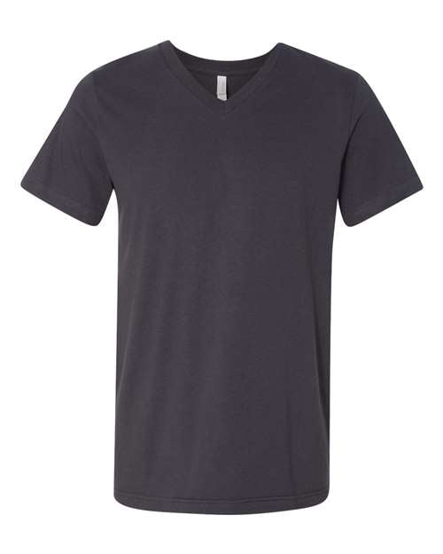 3005 Jersey V-Neck Tee - Dark Grey