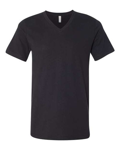3005 Jersey V-Neck Tee - Vintage Black