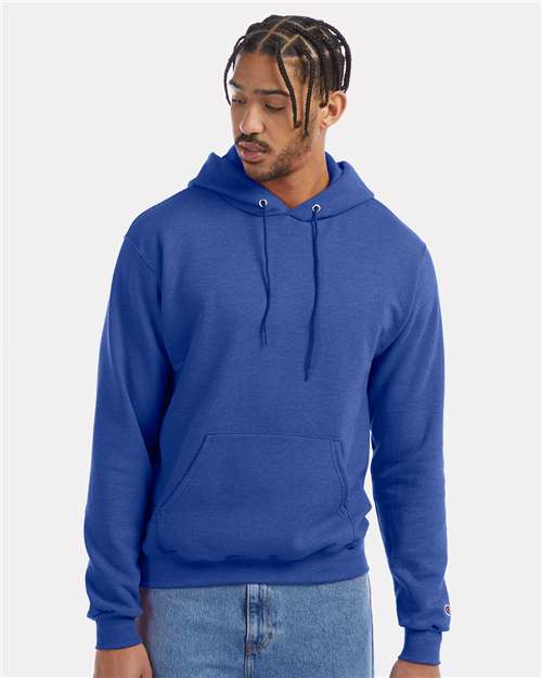S700 Men's Powerblend® Hooded Sweatshirt - Royal Blue Heather
