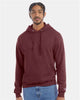 S700 Men's Powerblend® Hooded Sweatshirt - Maroon Heather