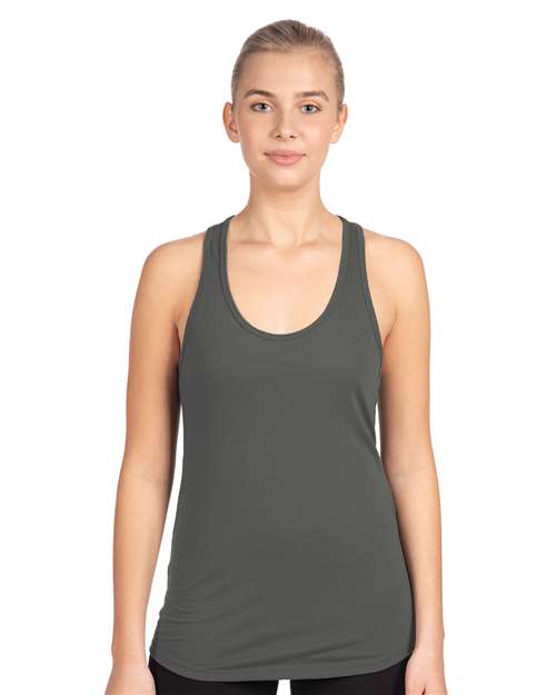 1533 Women's Ideal Racerback Tank - Dark Grey