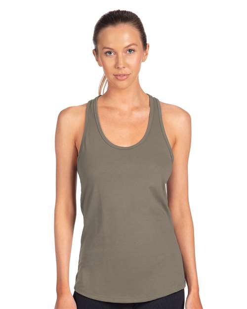 1533 Women's Ideal Racerback Tank - Warm Grey