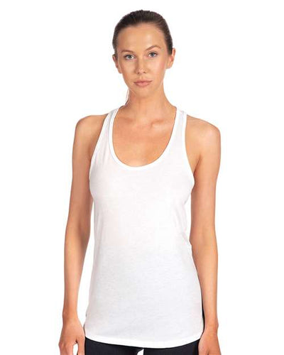 1533 Women's Ideal Racerback Tank - White