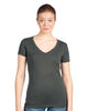 1540 Women's Ideal V-Neck T-Shirt - Dark Grey